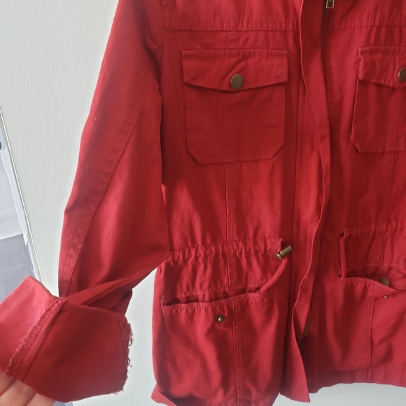 Red Jacket, size medium - Picture 3 of 5